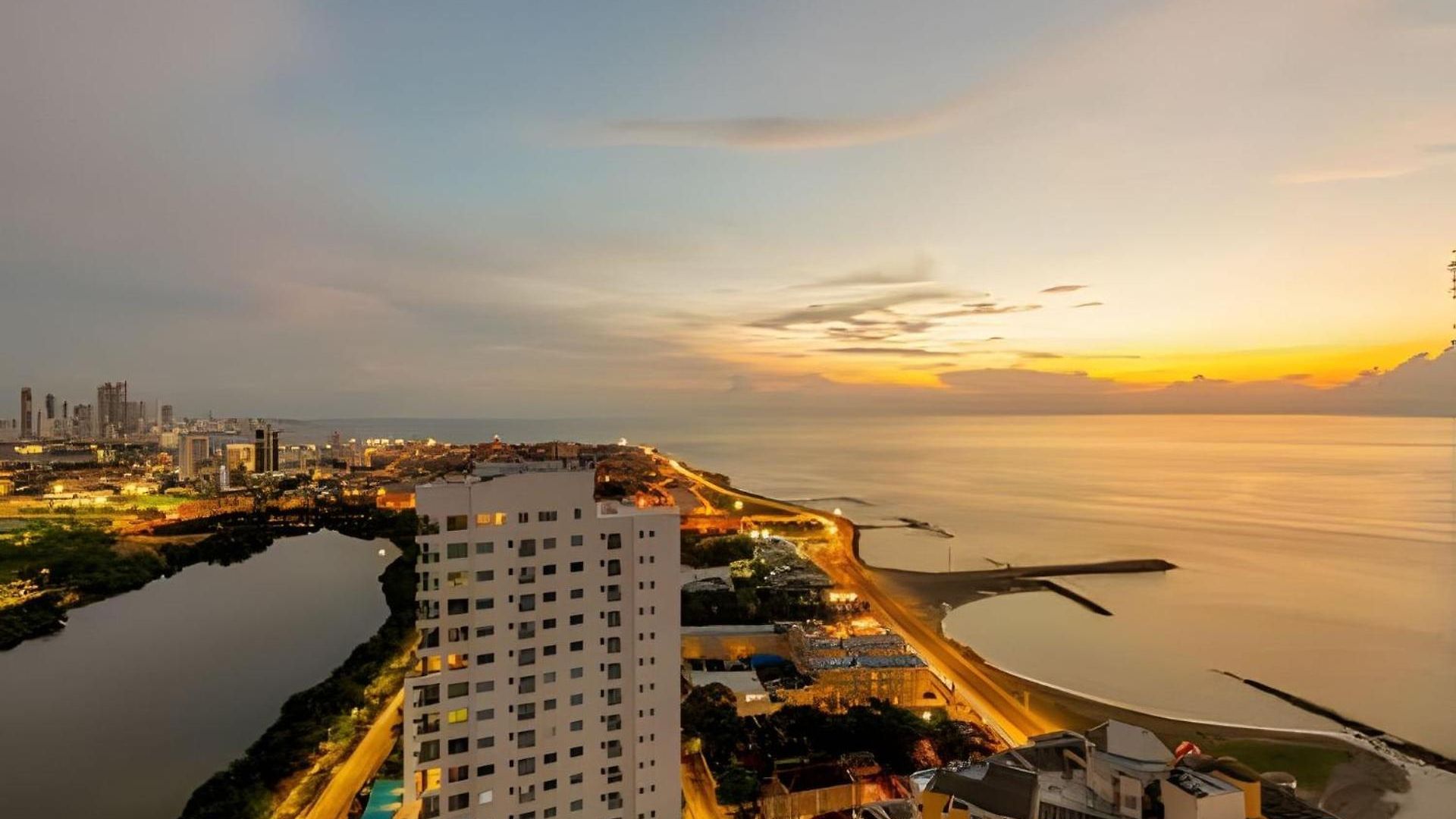 Lujoso Y Nuevo Cerca Al Centro/ Piscina Panoramica Apartment Cartagena
