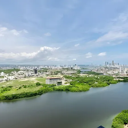 Lujoso Y Nuevo Cerca Al Centro/ Piscina Panorámica Apartamento *