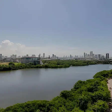 Lujoso Y Nuevo Cerca Al Centro/ Piscina Panorámica Apartamento Cartagena