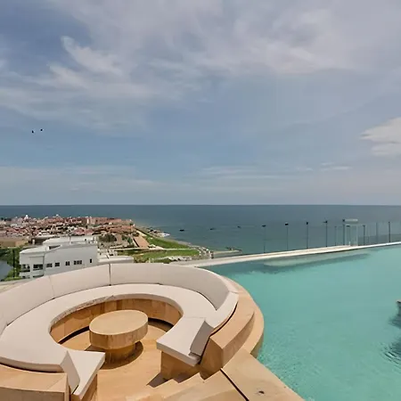 Lujoso Y Nuevo Cerca Al Centro/ Piscina Panorámica * Cartagena